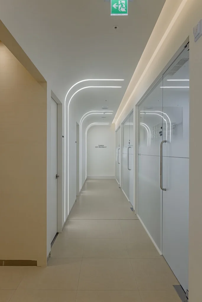 LED 라인 시그니처 복도